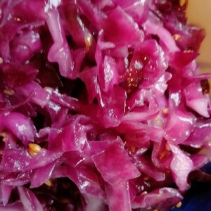 紫キャベツのラペ